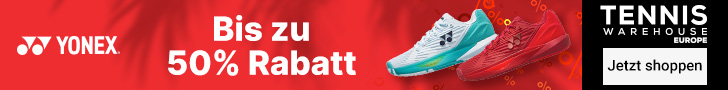 TWE - Yonex 50%