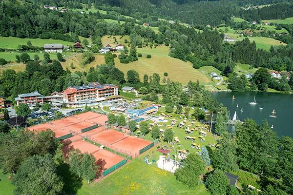 Brennseehof hotel view