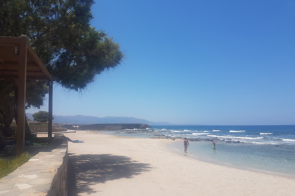 Travel report Kalimera Kriti beach 1