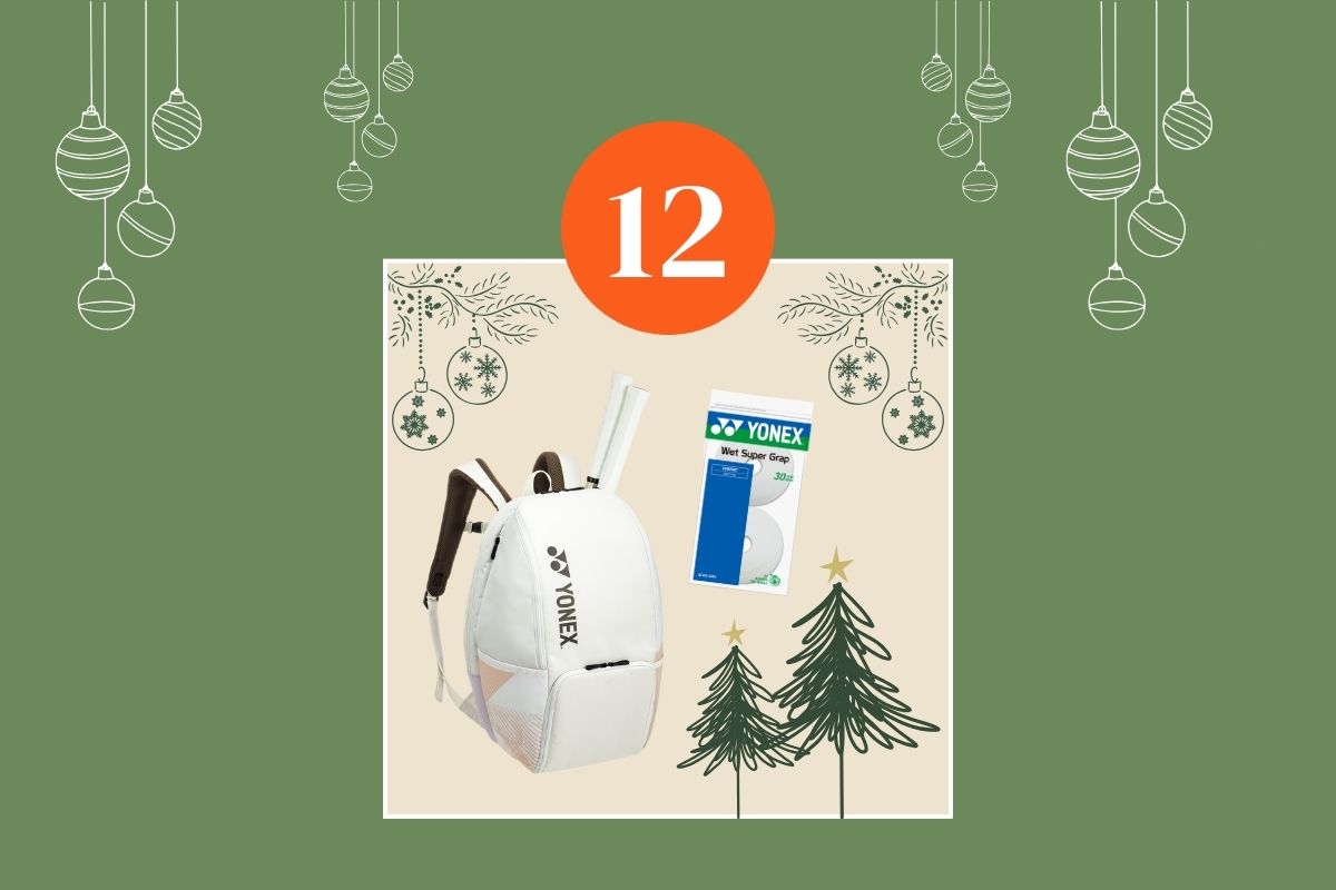 Gewinnt einen YONEX Pro Backpack und Wet Super Grap Overgrips