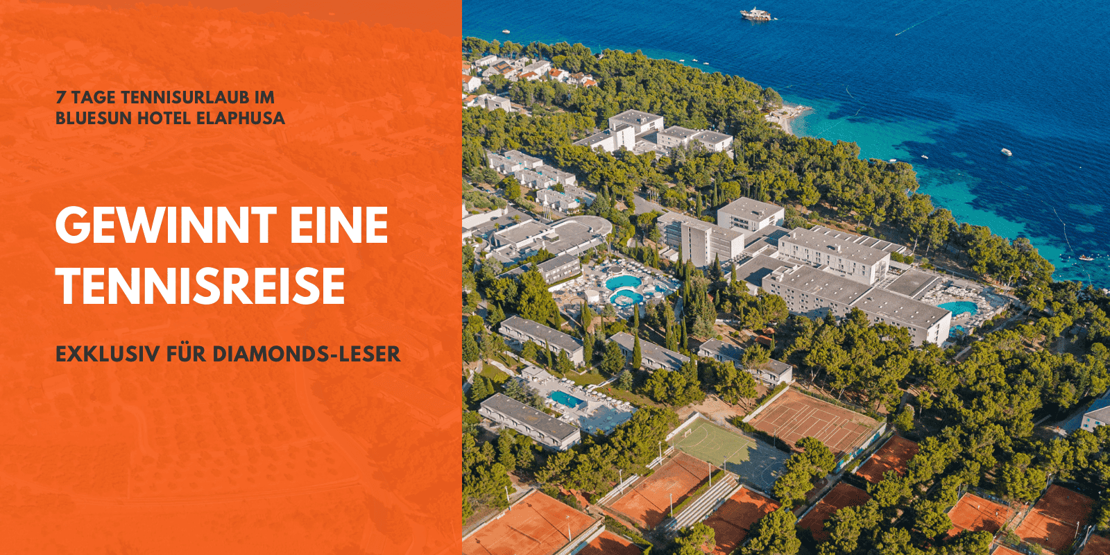 TennisTraveller DIAMONDS 2026 Gewinnspiel