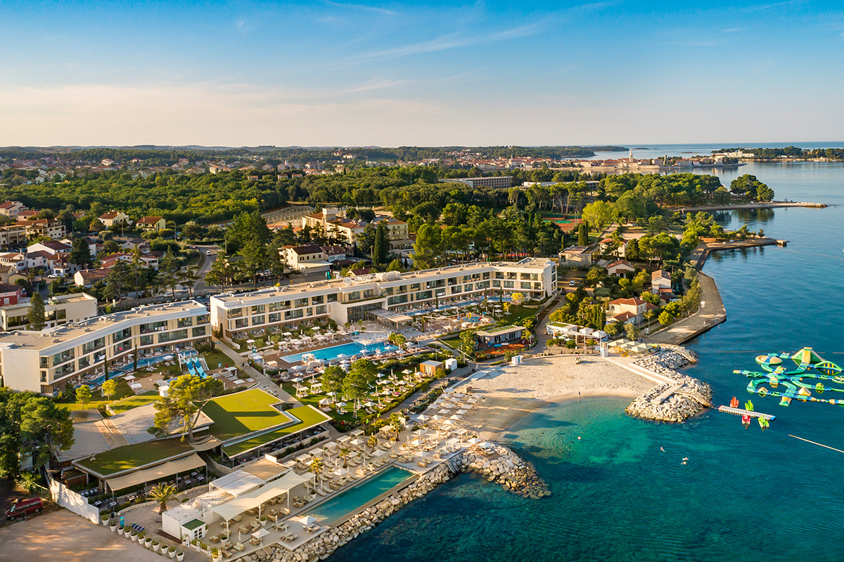 Tennishotel Valamar Tamaris Resort Kroatien ansicht 1200x800