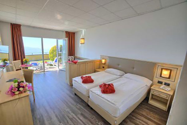 Tennishotel LeBalze Gardasee Superiorzimmer