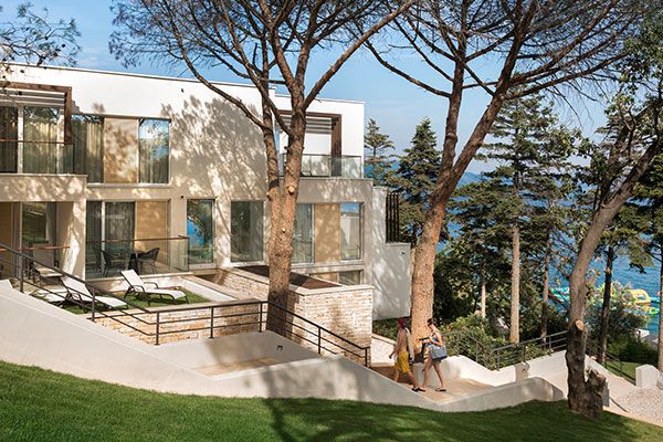 tennishotel valamar girandela resort rabac kroatien wohnen