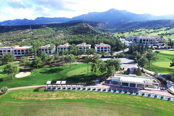 tennishotel korineum resort zypern ansicht