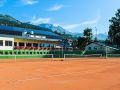tennishotel des masques schweiz tennisanlage