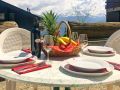 tennishotel des masques schweiz terrasse doppelzimmer