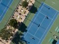 Aphrodite Hills Resort Racket Club Tennis Hard Court Airial