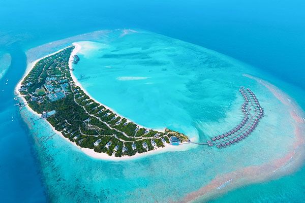 hideaway beach resort ansicht airial