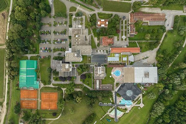 tennishotel radin arial