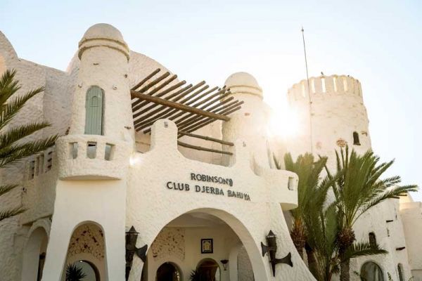 TennisTraveller Tennishotel ROBINSON Club Djerba Bahiya Rezeption