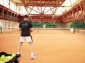 Tennis Saisonvorbereitung Hotel Post Bezau Training Halle