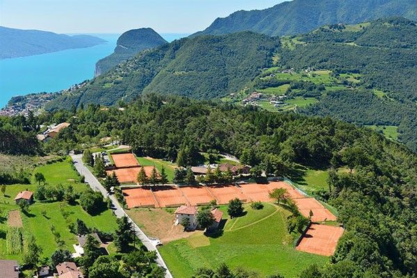 Tennis Camps Lake Garda Go Tennis Holidays TennisTraveller Aerial view