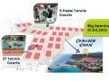 tennishotel kalimera kriti kreta tennisanlage