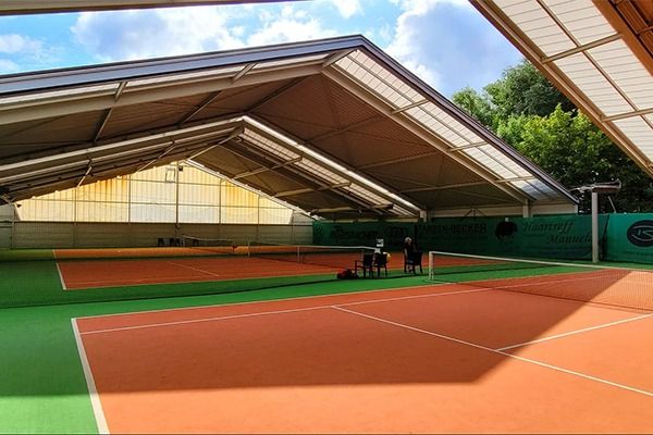 tenniscamp vanluyten tennishalle