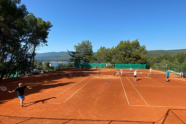 Tennis Hotel Valamar Girandela Resort Rabac Croatia Tennis