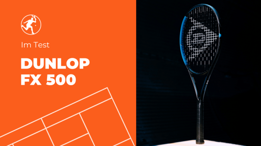 Tested: Tennis racket DUNLOP FX 500 Figure 1
