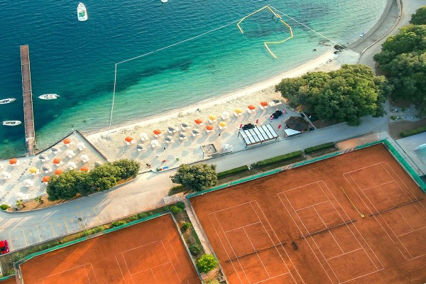 Zischka-Tenniscamp im Valamar Tamaris Resort in Kroatien im ... Bild 1