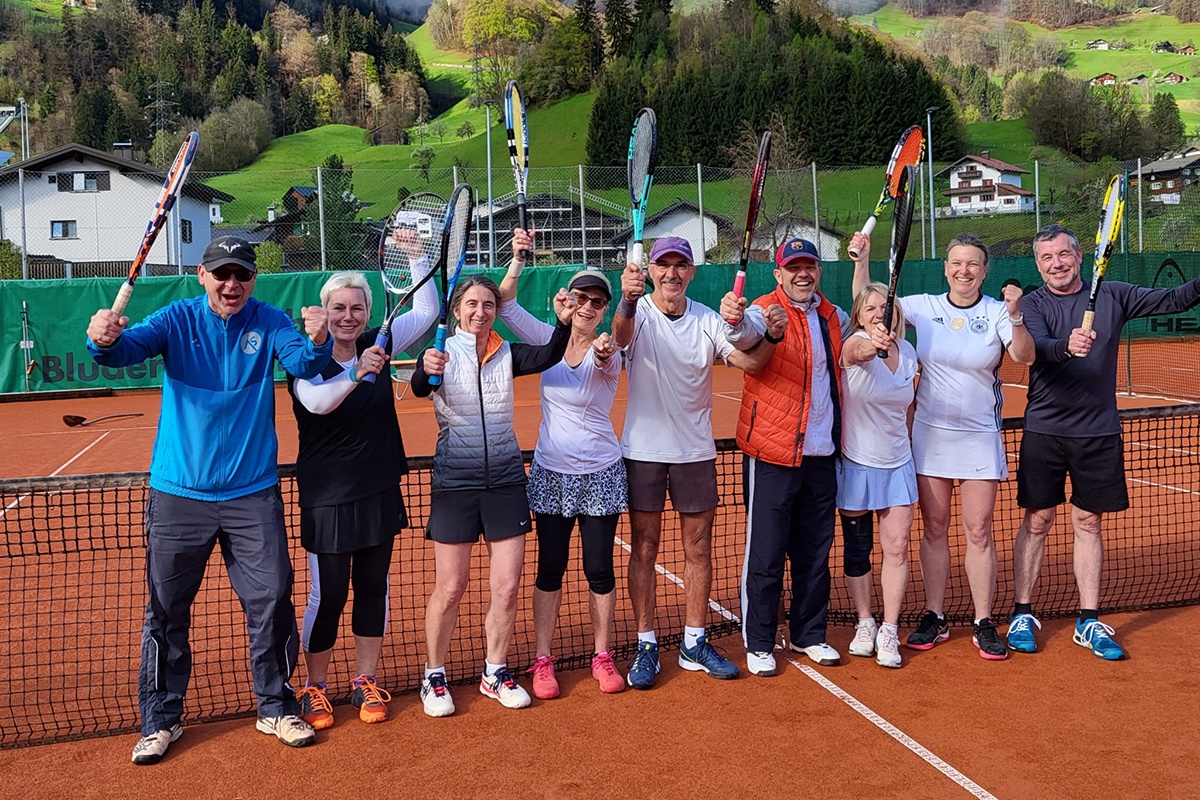 Saisonvorbereitung im AS Tenniscamp Montafon