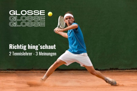 Part 1: Two tennis teachers - three opinions Picture 1