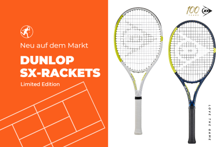 Neue DUNLOP SX-Rackets in limitierter Auflage Bild 1