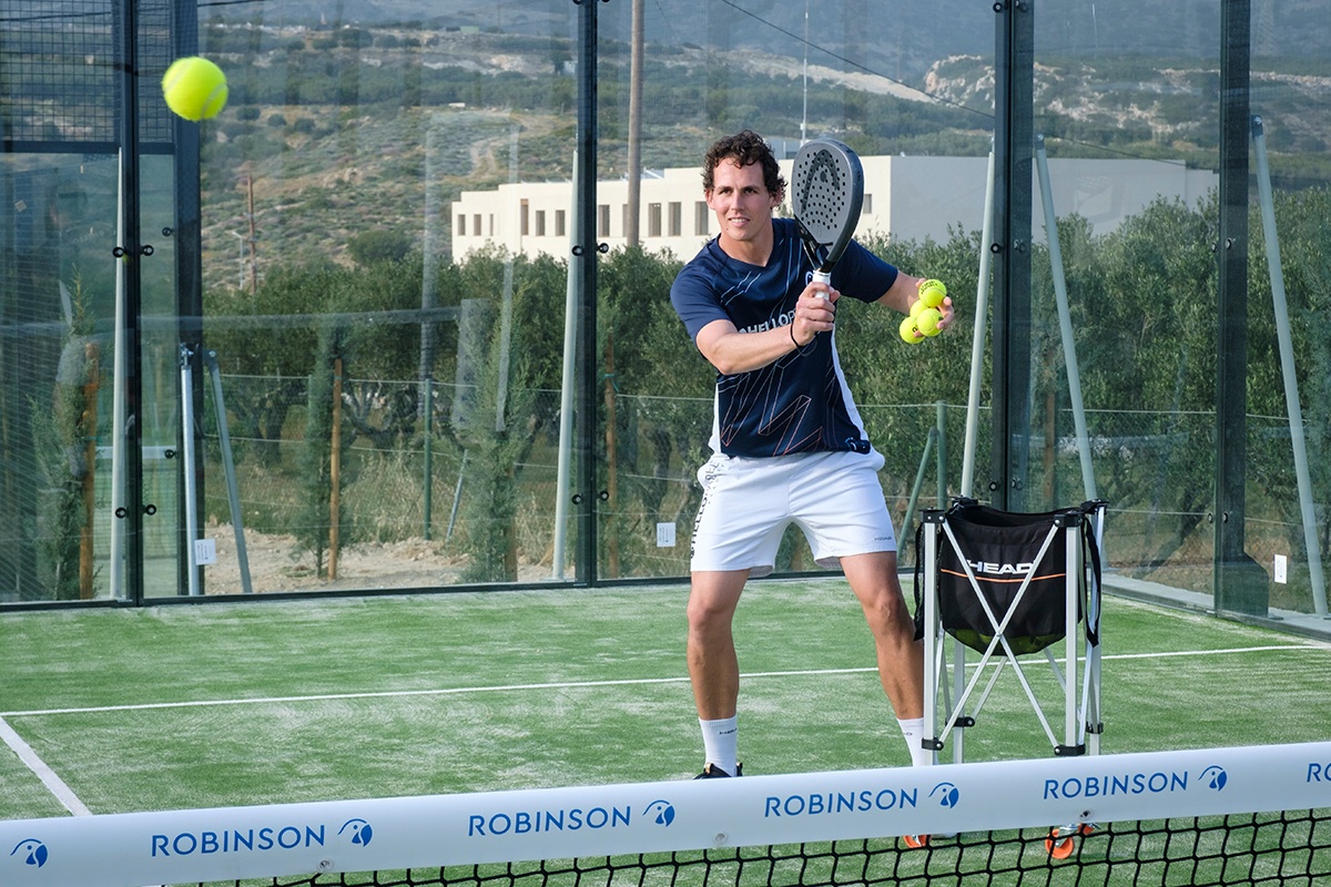 Padel-Camp mit Yannik Mann im ROBINSON IERAPETRA auf Kreta