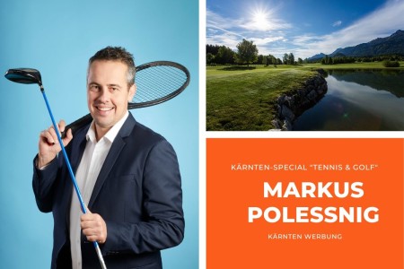 &quot;Tennis &amp; Golf in Kärnten&quot; mit Markus Polessnig Bild 1