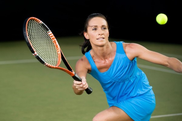 Tenniscamp mit Ballmaschine in der Lüneburger Heide mit ... Bild 1
