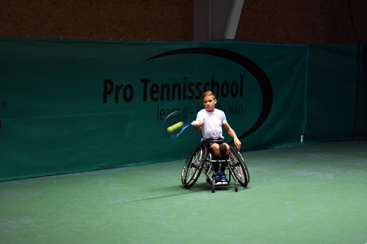 Rollstuhltennis-Camp mit der Pro Tennisschool in Reutte/Tirol