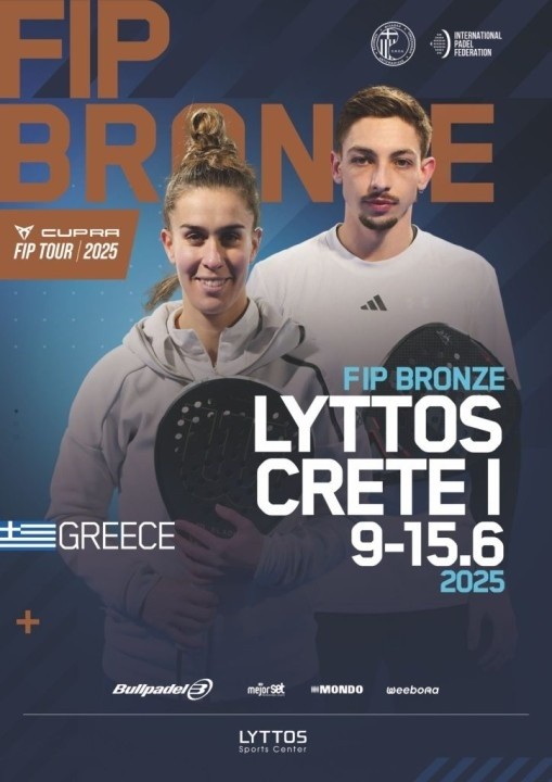 FIP Bronze Padel Tournament Lyttos Crete Bild 1