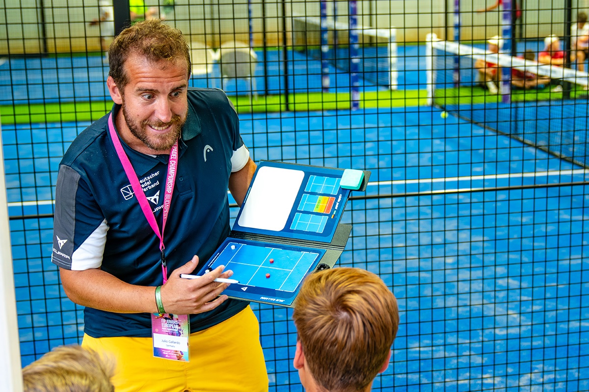 Padel-Workshop mit Julio Gallardo im Hotel Sportwelt Radeberg