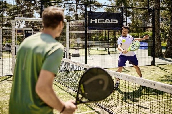 Padel special with Yannik Mann in ROBINSON PAMFILYA