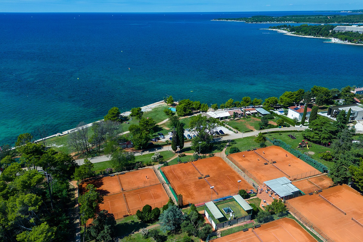 Tennisurlaub im Tenniscamp Pical in Poreč