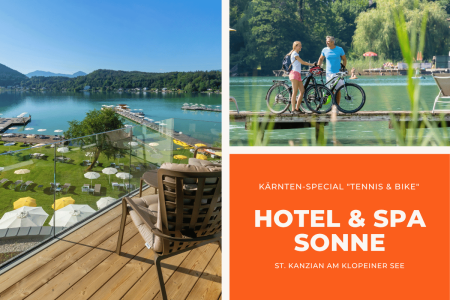 "Tennis &amp; Bike" at the Hotel &amp; Spa Sonne