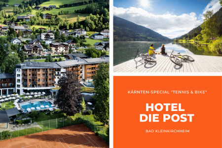 “Tennis &amp; Bike” in the Hotel Die Post