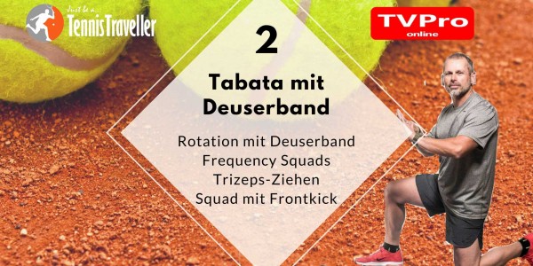 Mike`s Tabata mit Widerstandsband Bild 1