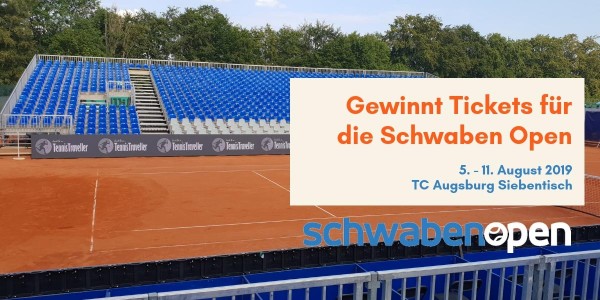 Win tickets for the Schwaben Open 2019