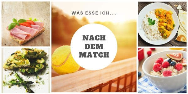What do I eat AFTER training or a match? Image 1 