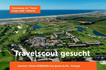 Travel scout wanted for the ROBINSON Club Quinta da Ria Photo 1