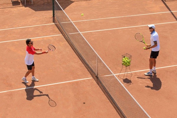 Tenniscamp mit Omar Camporese im Verdura Resort